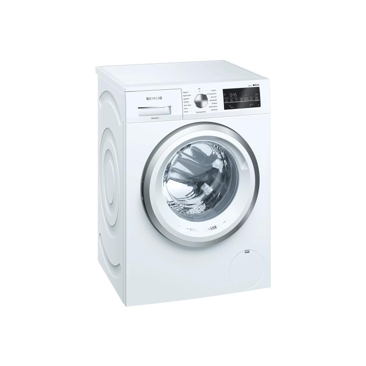 Refurbished Siemens iQ500 WM14T481GB Smart Freestanding 8KG 1400 Spin Washing Machine White
