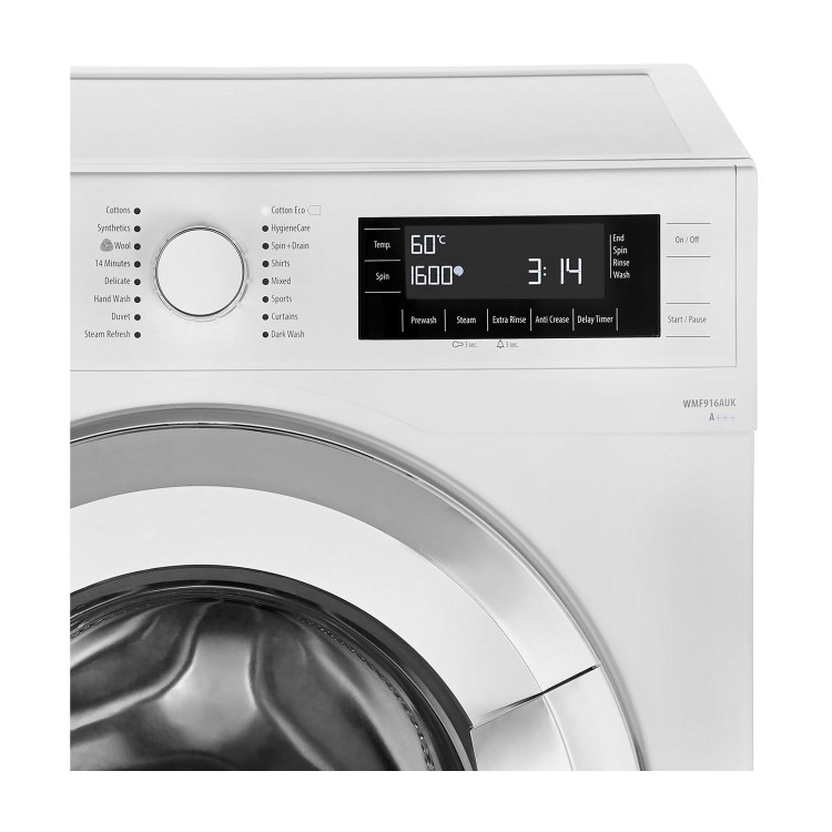 Smeg WMF916AUK 9kg 1600rpm Freestanding Washing Machine - White