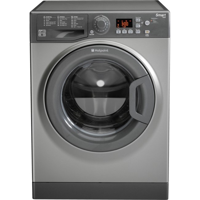 Hotpoint WMFUG742G 7kg 1400rpm Freestanding Washing Machine - Graphite