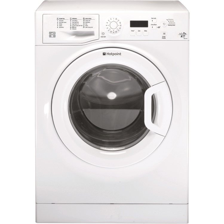 Hotpoint WMJLF842P 8kg 1400rpm Freestanding Washing Machine - White