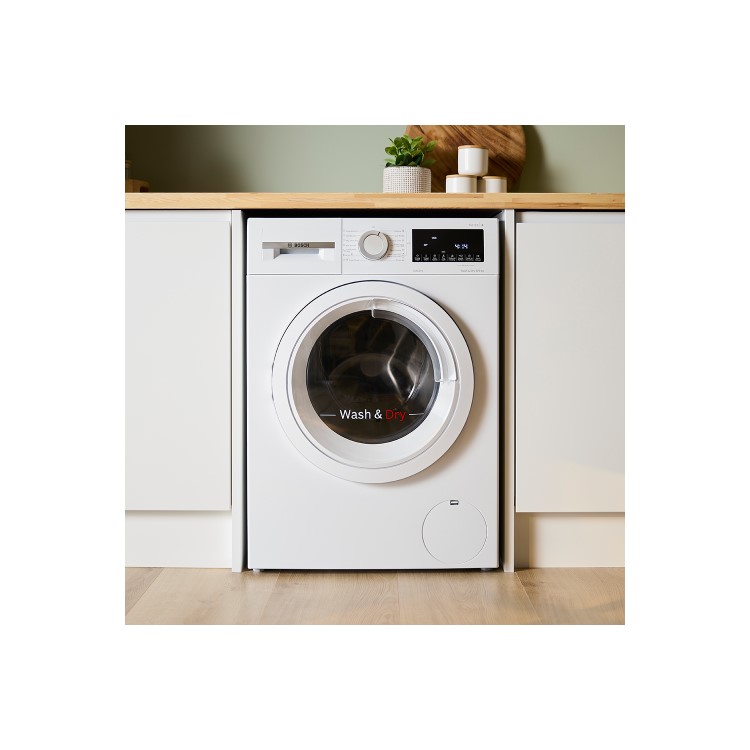 Bosch Series 4 9kg Wash 5kg Dry 1400rpm Washer Dryer - White - EcoSilence Drive™
