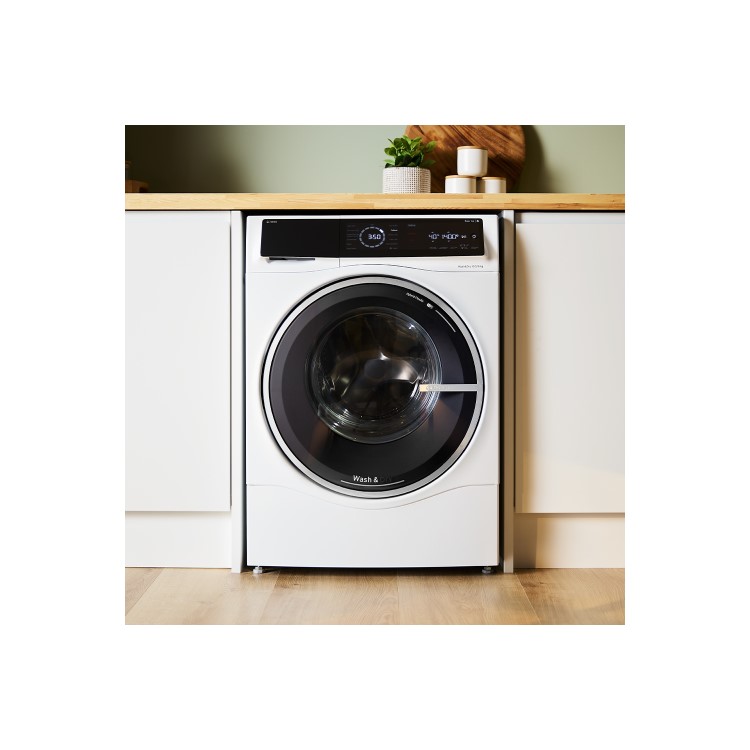 Refurbished Bosch Series 8 i-Dos WNC25410GB Freestanding 10.5/6KG 1400 Spin Washer Dryer White