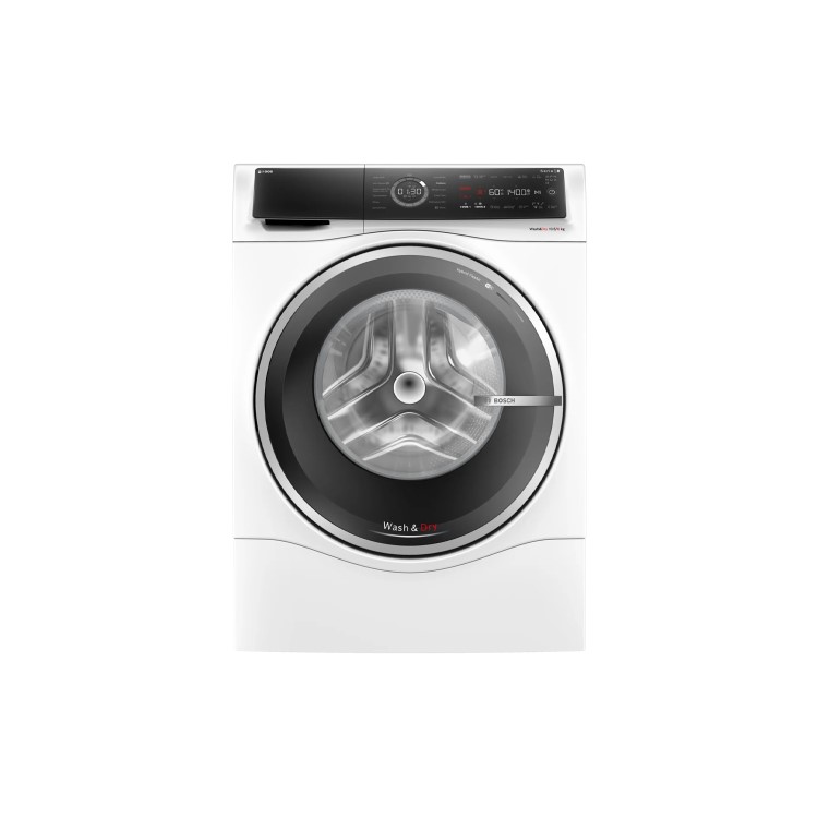 Refurbished Bosch Series 8 i-Dos WNC25410GB Freestanding 10.5/6KG 1400 Spin Washer Dryer White