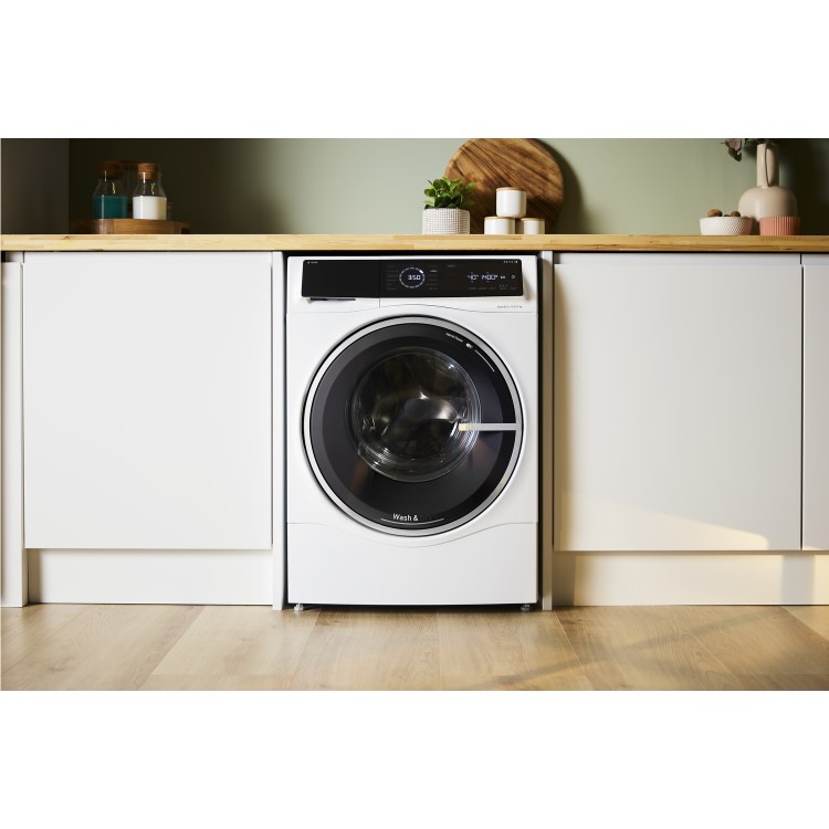 Refurbished Bosch Series 8 i-Dos WNC25410GB Freestanding 10.5/6KG 1400 Spin Washer Dryer White