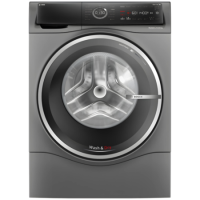 Refurbished Bosch Series 8 i-Dos WNC254ARGB Freestanding 10.5/6KG 1400 Spin Washer Dryer Grey