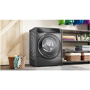 Refurbished Bosch Series 8 i-Dos WNC254ARGB Freestanding 10.5/6KG 1400 Spin Washer Dryer Grey