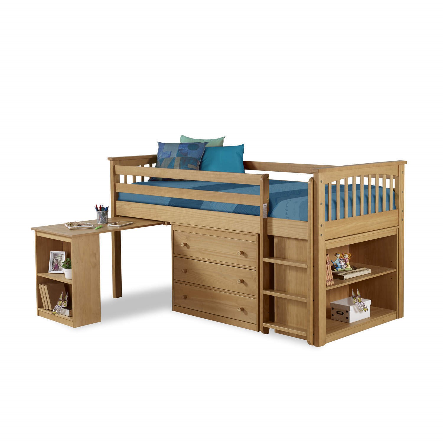Windermere solid pine mid sleeper deals