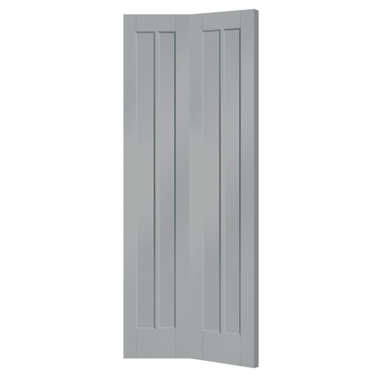 Worcester Internal White Primed Bi-Fold Door - White Primed, 1981 x 686 x 35 mm
