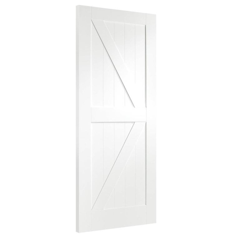 Internal White Primed Cottage Door  - 1981 x 686 x 35mm - Charlbury - XL Joinery