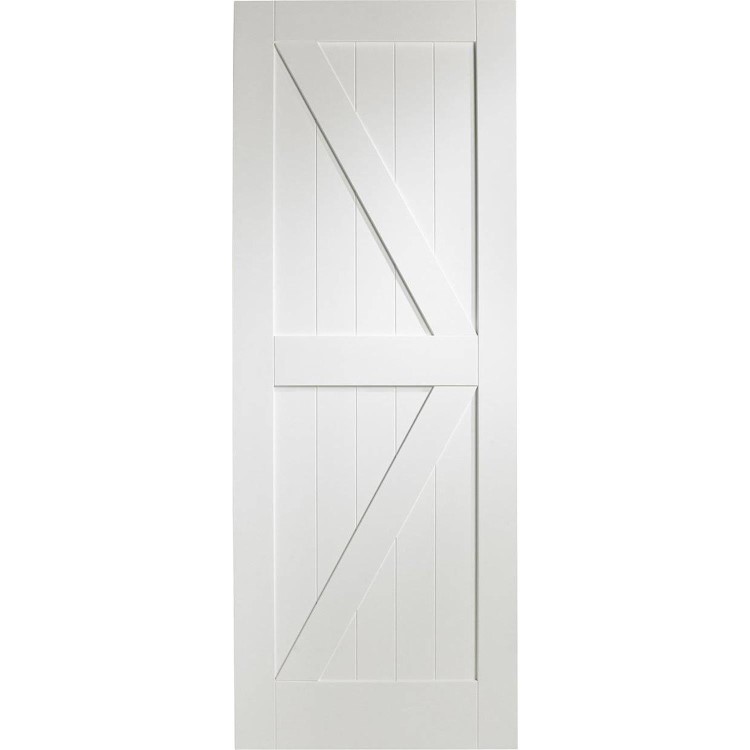 Internal White Primed Cottage - White Primed, 1981 x 762 x 35 mm