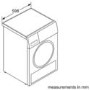 Bosch Series 6 8kg Condenser Tumble Dryer - White