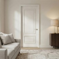 Internal White Primed 2-Panel Door with Raised Mouldings - 1981 x 762 x 35mm - Nelson - XL Joinery
