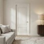 Internal White Primed 2-Panel Door with Raised Mouldings - 1981 x 762 x 35mm - Nelson - XL Joinery
