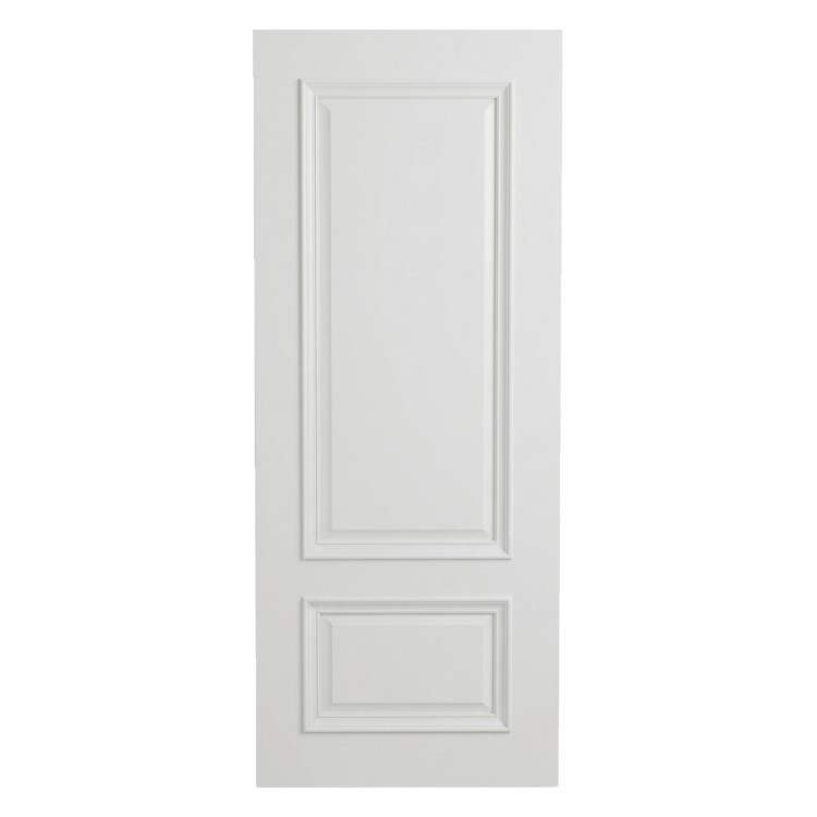 Internal White Primed 2-Panel Door with Raised Mouldings - 1981 x 762 x 35mm - Nelson - XL Joinery