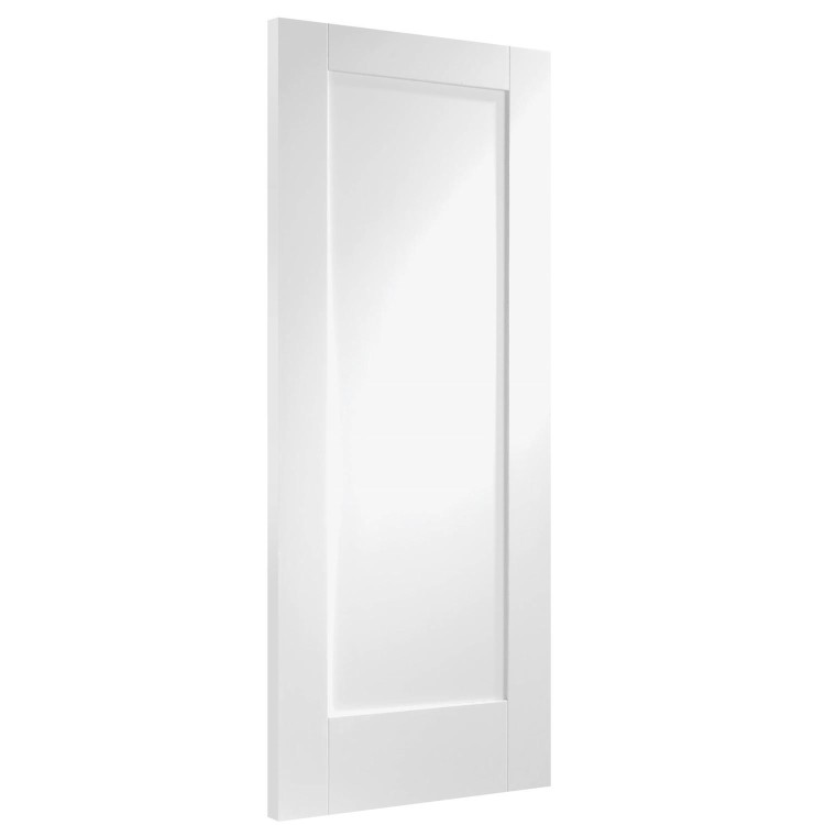 Internal White Primed Pattern 10 Fire Door - 1981 x 762 x 44 mm, White Primed