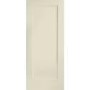 Internal White Primed One-Panel FD30 Fire Door - 2040 x 826 x 44mm - Pattern 10 - XL Joinery