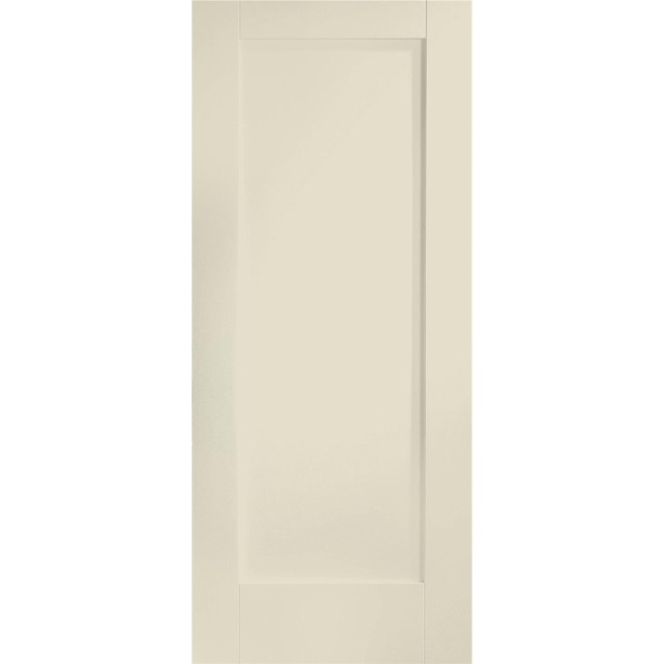 Internal White Primed One-Panel FD30 Fire Door - 2040 x 826 x 44mm - Pattern 10 - XL Joinery