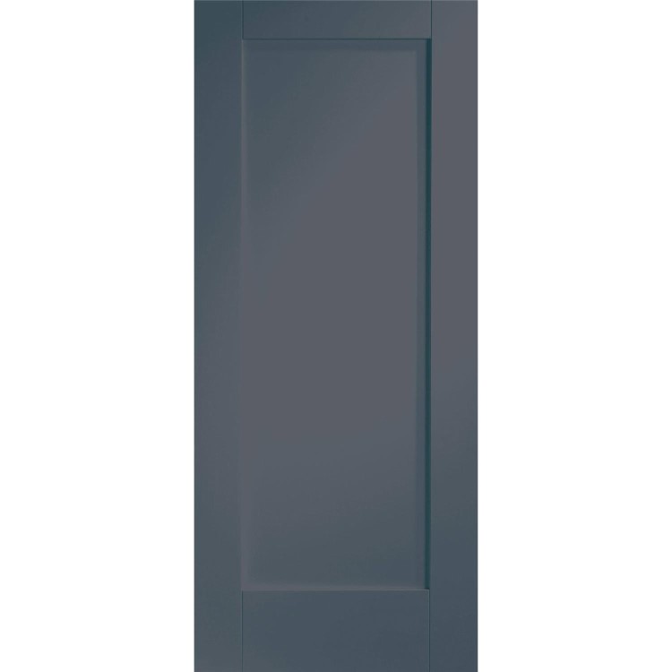 Internal White Primed One-Panel FD30 Fire Door - 2040 x 826 x 44mm - Pattern 10 - XL Joinery