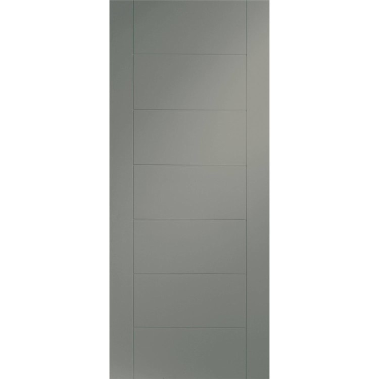 Palermo Internal White Primed Door - 1981 x 533 x 35 mm, White Primed