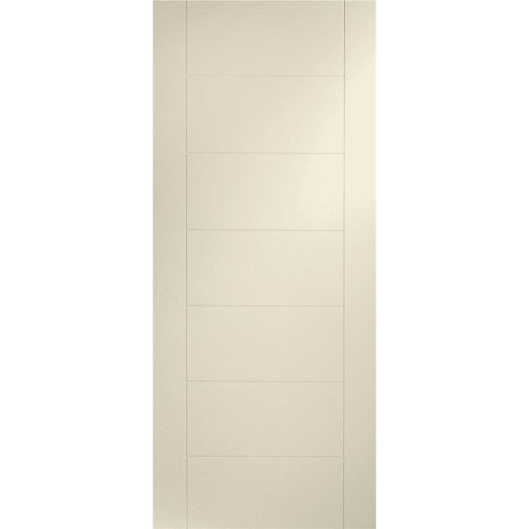 Palermo Internal White Primed Door - 1981 x 762 x 35 mm, White Primed