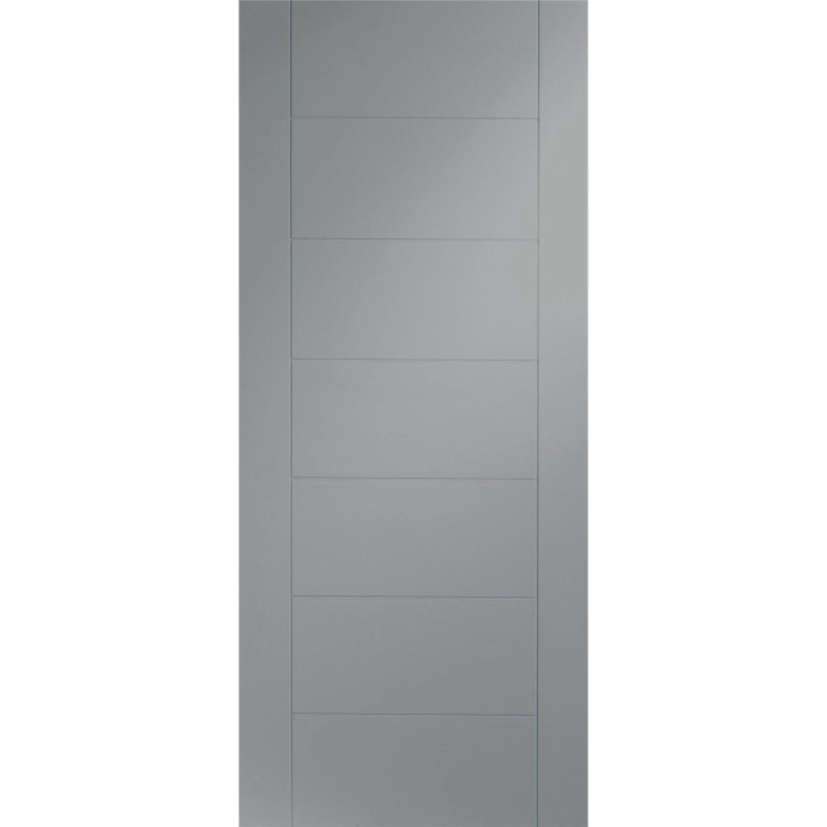 Palermo Internal White Primed Door - 1981 x 762 x 35 mm, White Primed