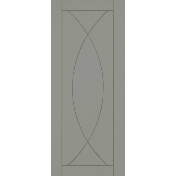 Internal White Primed Pesaro Fire Door - White Primed, 1981 x 762 x 44 mm