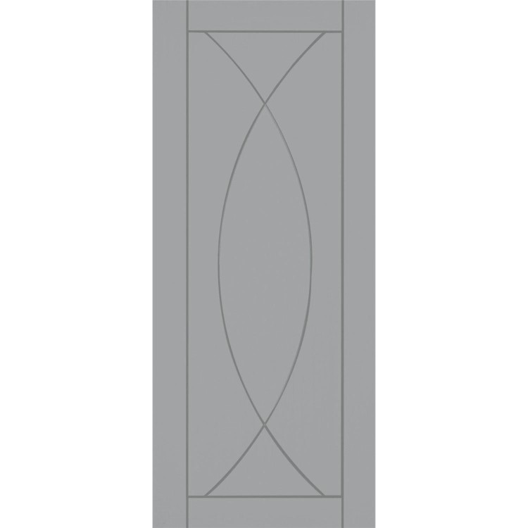 Internal White Primed Pesaro Fire Door - White Primed, 1981 x 838 x 44 mm