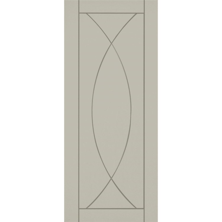 Internal White Primed Pesaro Fire Door - White Primed, 1981 x 838 x 44 mm