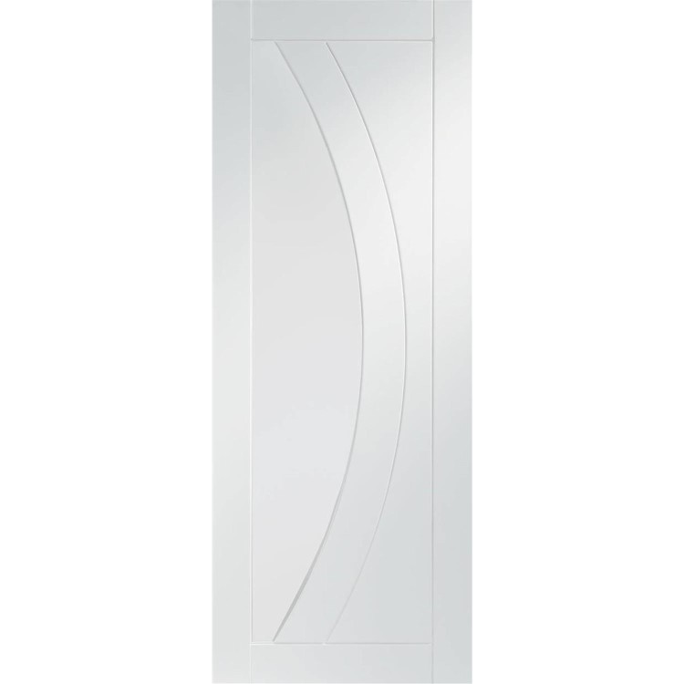 Internal White Primed Salerno Fire Door - 2040 x 826 x 44 mm, White Primed