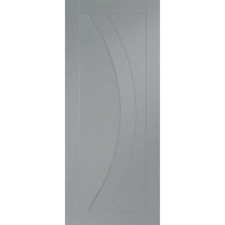 Internal White Primed Salerno Fire Door - 2040 x 826 x 44 mm, White Primed