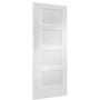 Shaker 4 Panel Internal White Primed Door - White Primed, 1981 x 762 x 35 mm