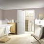 Shaker 4 Panel Internal White Primed Fire Door - White Primed, 2040 x 826 x 44 mm