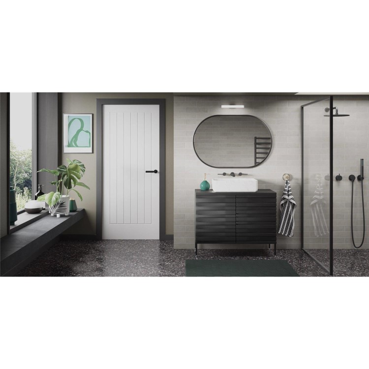 Internal White Primed Cottage Door - 1981 x 686 x 35mm - Suffolk - XL Joinery