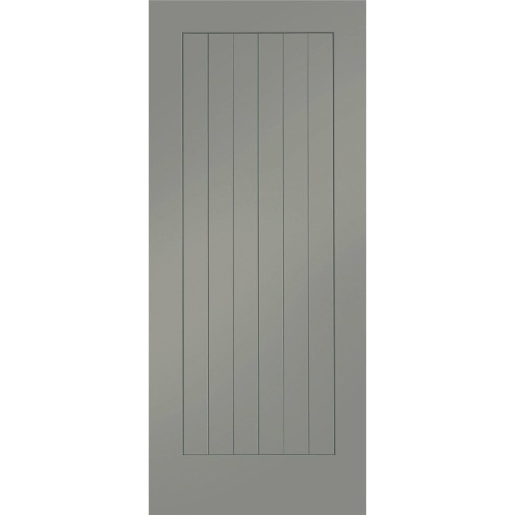 Internal White Primed Suffolk Fire Door - 1981 x 762 x 44 mm, White Primed
