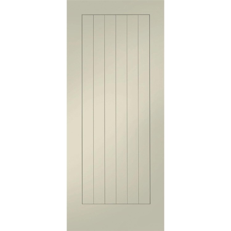 Internal White Primed Suffolk Fire Door - 1981 x 762 x 44 mm, White Primed