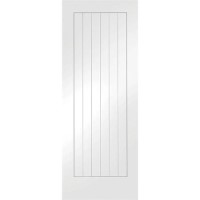 Internal White Primed Suffolk - White Primed, 2040 x 726 x 40 mm