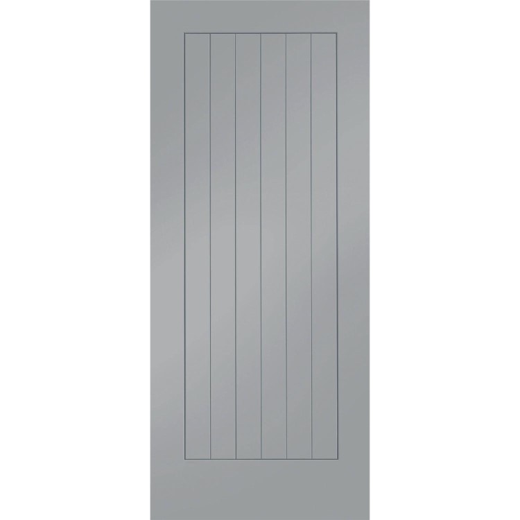 Internal White Primed Suffolk - White Primed, 2040 x 726 x 40 mm