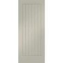 Internal White Primed Suffolk Fire Door - 2040 x 826 x 44 mm, White Primed