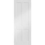 Internal White Primed Victorian 4-Panel Shaker Door - 1981 x 686 x 35mm - Victoria - XL Joinery