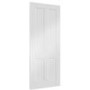Victorian Shaker Internal White Primed Fire Door - 1981 x 762 x 44 mm, White Primed
