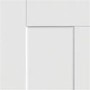 Internal White Primed Victorian Shaker - White Primed, 1981 x 762 x 35 mm