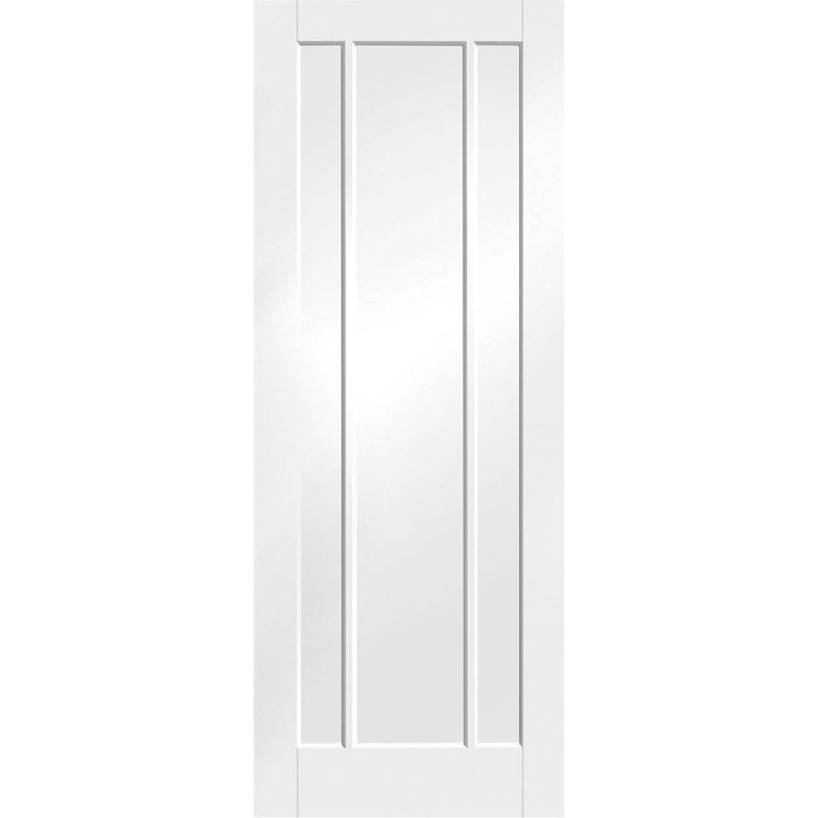 Internal White Primed Worcester Fire Door - White Primed, 1981 x 838 x 44 mm