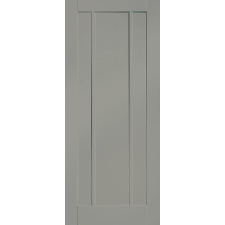 Internal White Primed Worcester Fire Door - White Primed, 2040 x 826 x 44 mm