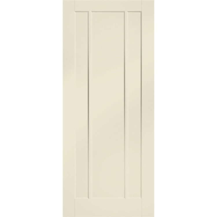 Internal White Primed Worcester Fire Door - White Primed, 2040 x 826 x 44 mm
