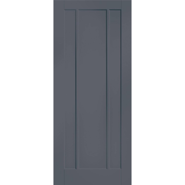 Internal White Primed Worcester Fire Door - White Primed, 2040 x 826 x 44 mm