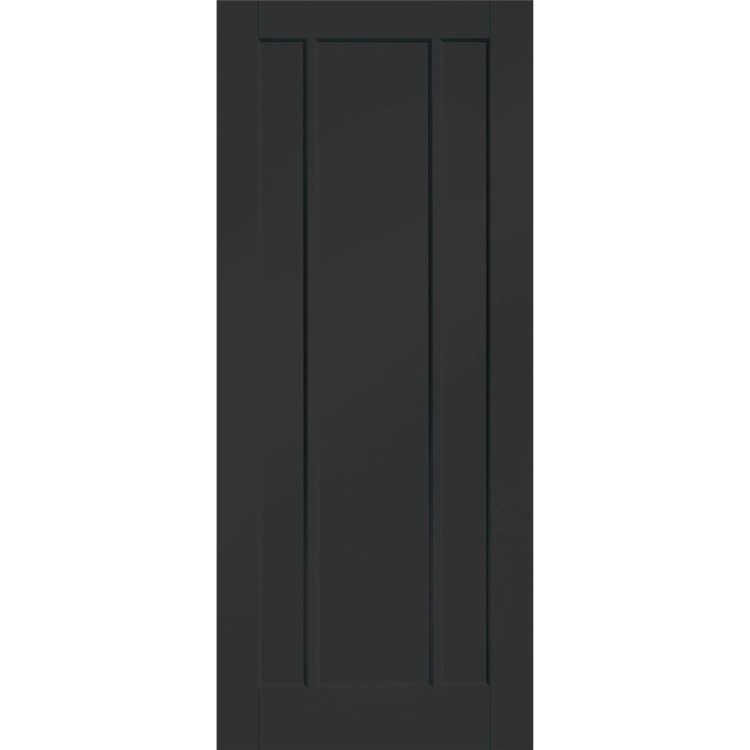 Internal White Primed Worcester Fire Door - White Primed, 2040 x 926 x 44 mm