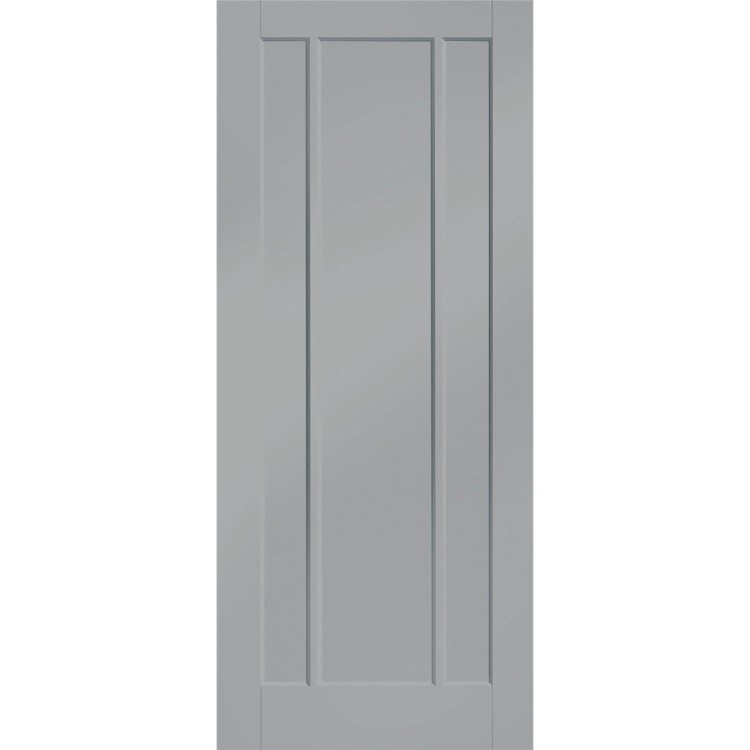 Internal White Primed Worcester Fire Door - White Primed, 2040 x 926 x 44 mm
