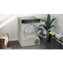 Siemens iQ700 9kg Heat Pump Tumble Dryer - Silver