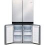 Whirlpool WQ9B1L W Collection Four Door American Fridge Freezer - Stainless Steel Look