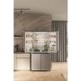 Whirlpool 594 Litre Four Door American Fridge Freezer - Stainless Steel